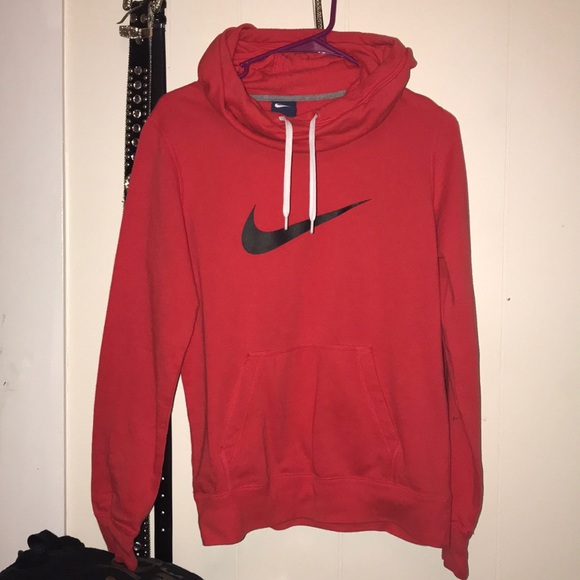 red nike sweater
